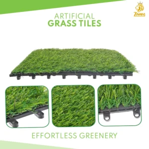 Artificial Grass Tiles - Artificial Synthetic Grass Square