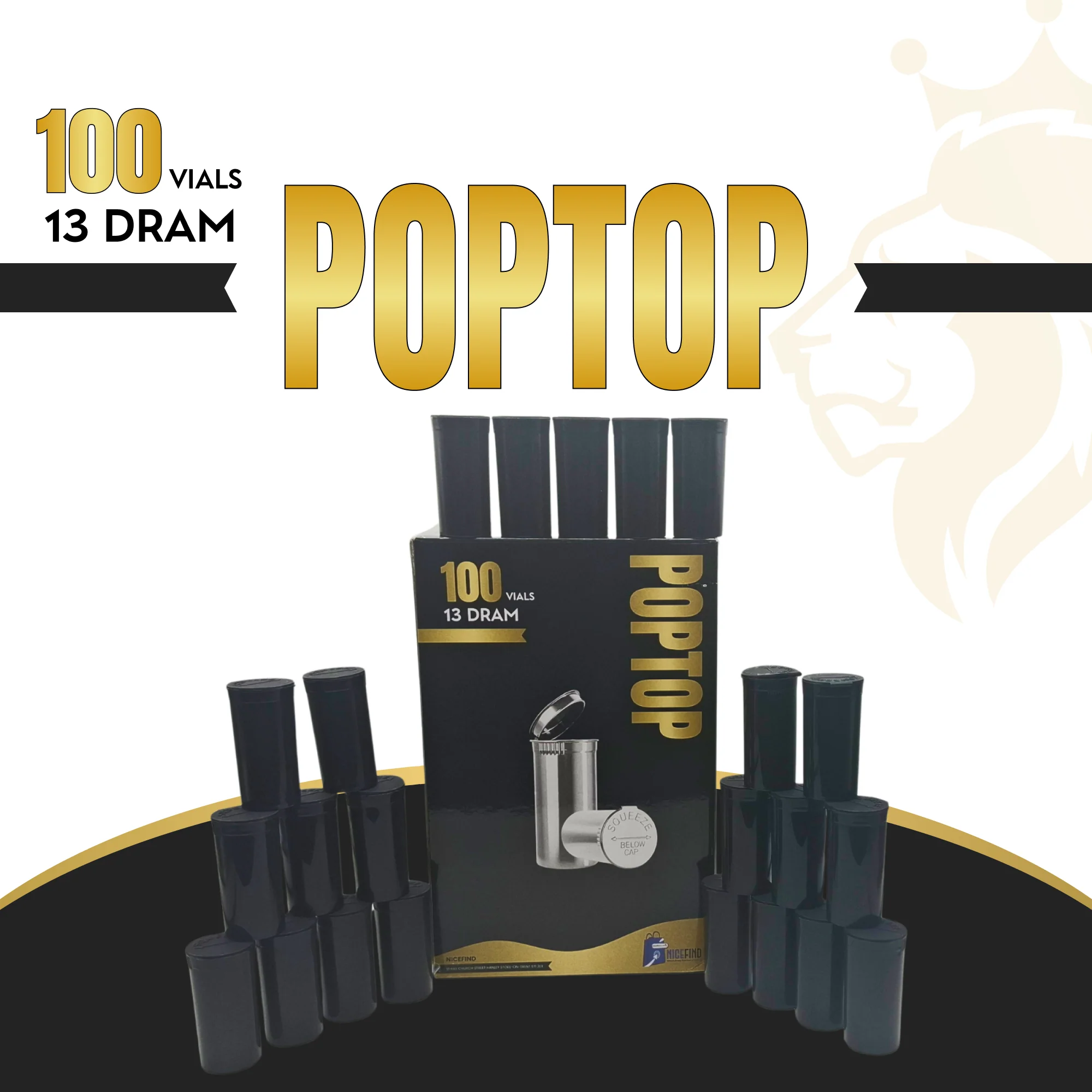 Premium 13 Dram Pop Top Containers - Image 10