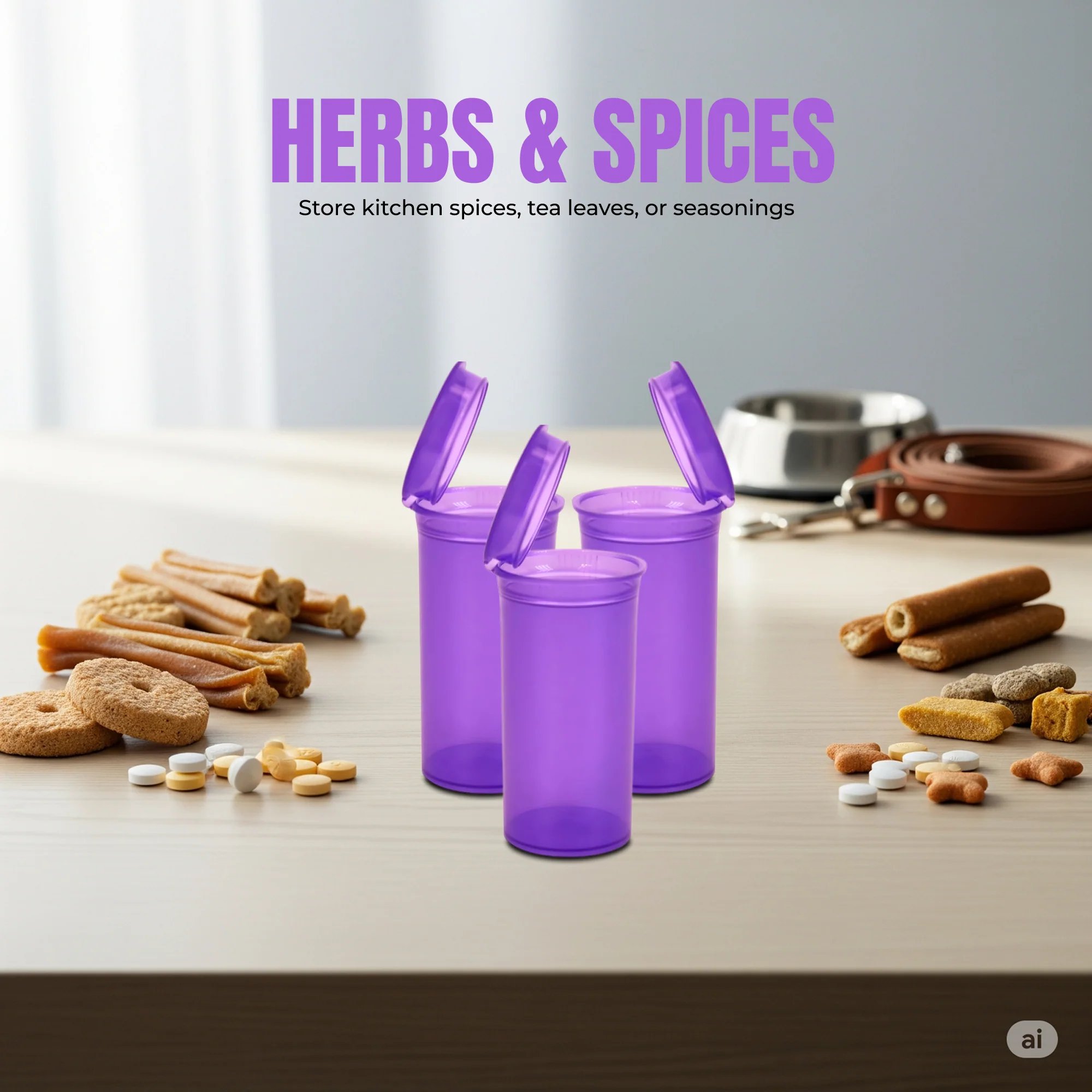 Premium 13 Dram Pop Top Containers - Image 18