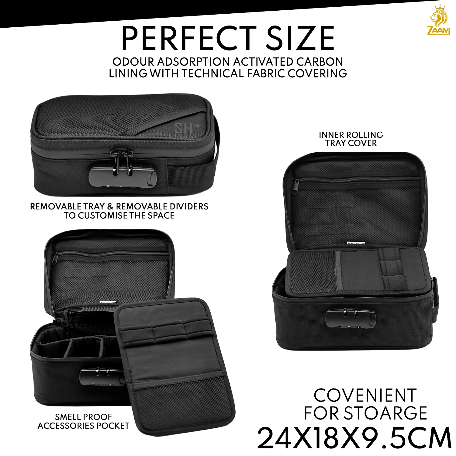Storage Bag | Secure Storage | Heavy Duty Child Proof | Combo Lock to Prevent Unwanted Acces - Image 5