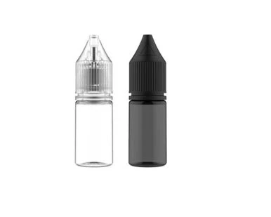 Empty Bottles with Needle Dropper (Pack of 100) - ZAAM - Clear - Image 3