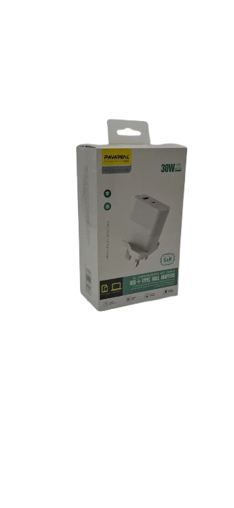 Wall Adapter - PAVAREAL K09-UK – 30W Fast Charging at Its Best! - Image 3