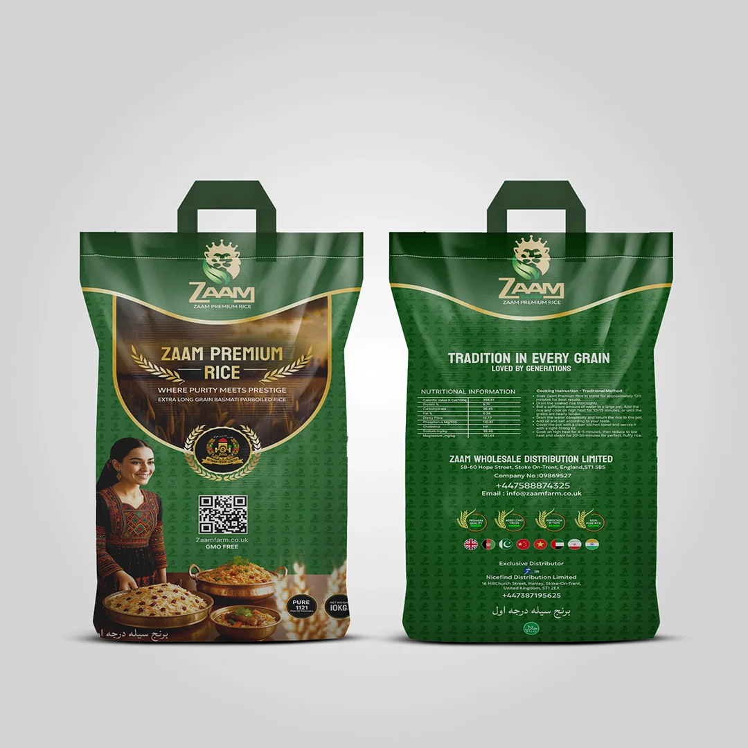 ZAAM Premium Extra long Grain Basmati Parboiled Rice – Extra Long Grain (5kg / 10kg) 1121 - Image 5